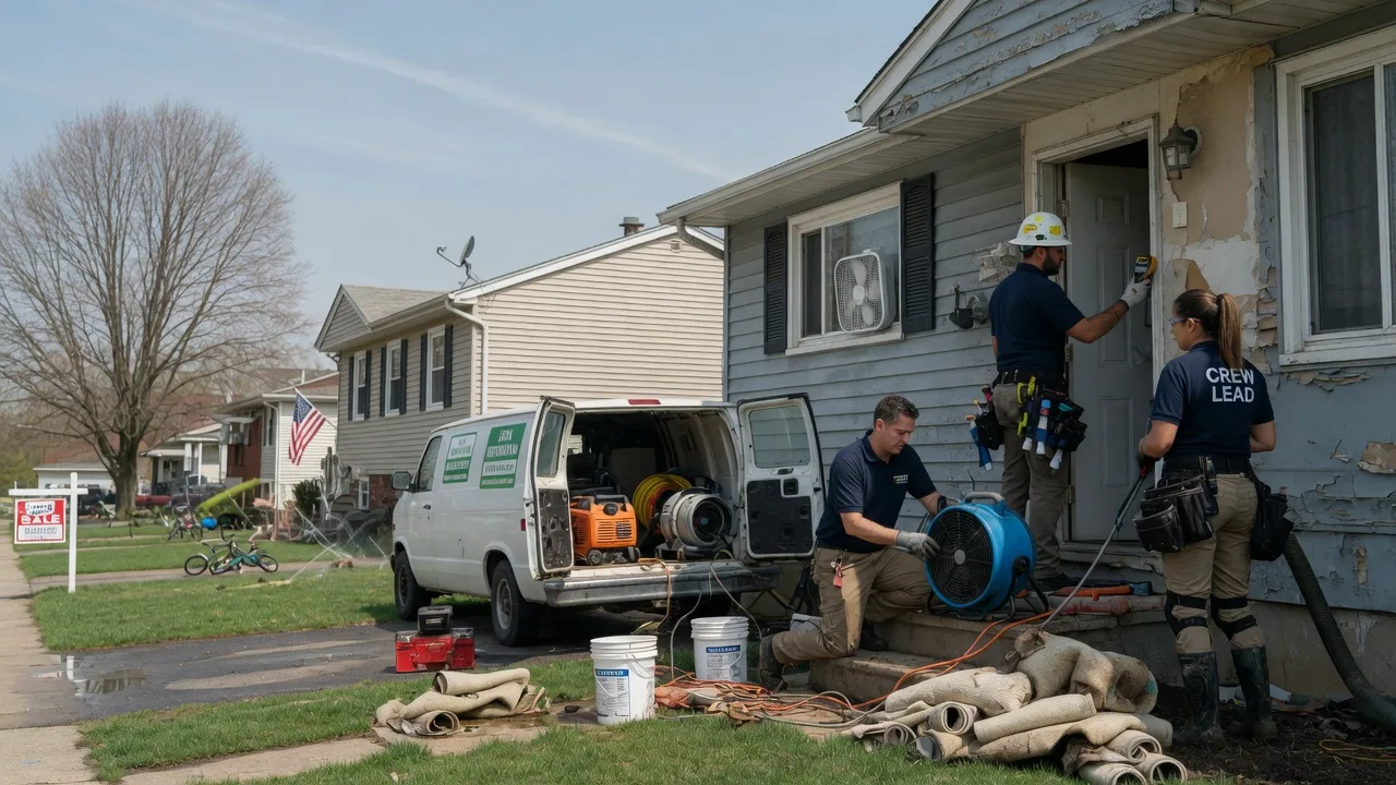 Flood Cleanup in Exton, PA near me