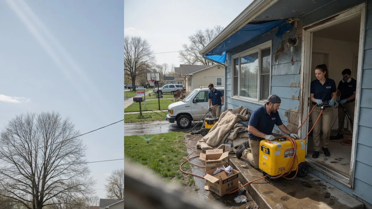 Basement Flood Cleanup in Exton, PA near me